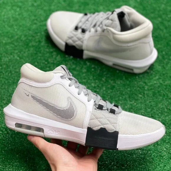 Nike LeBron Witness 8 White Mens Basketball FB2239-100 VNDS Sz 12 Nike LeBron Witness 8 (White/Light Smoke Grey/Black) - Style  main image 4
